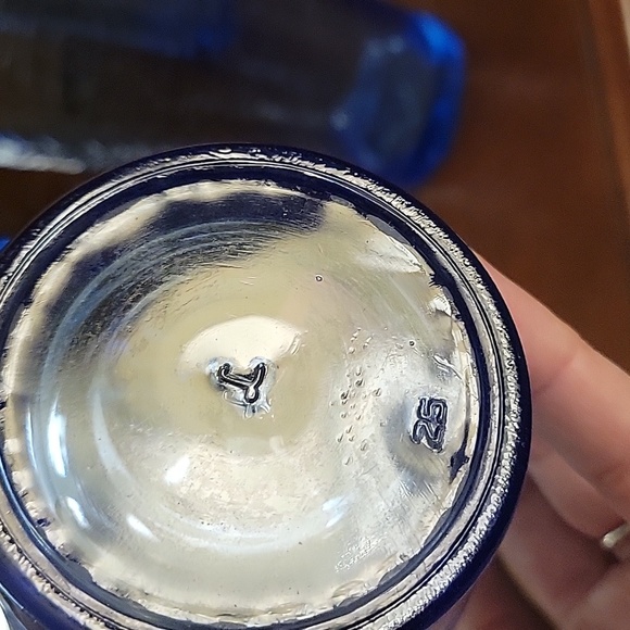 Libbey blue Sirrus set of 3 drinking glasses. Highly desirable. No call outs - Picture 3 of 7